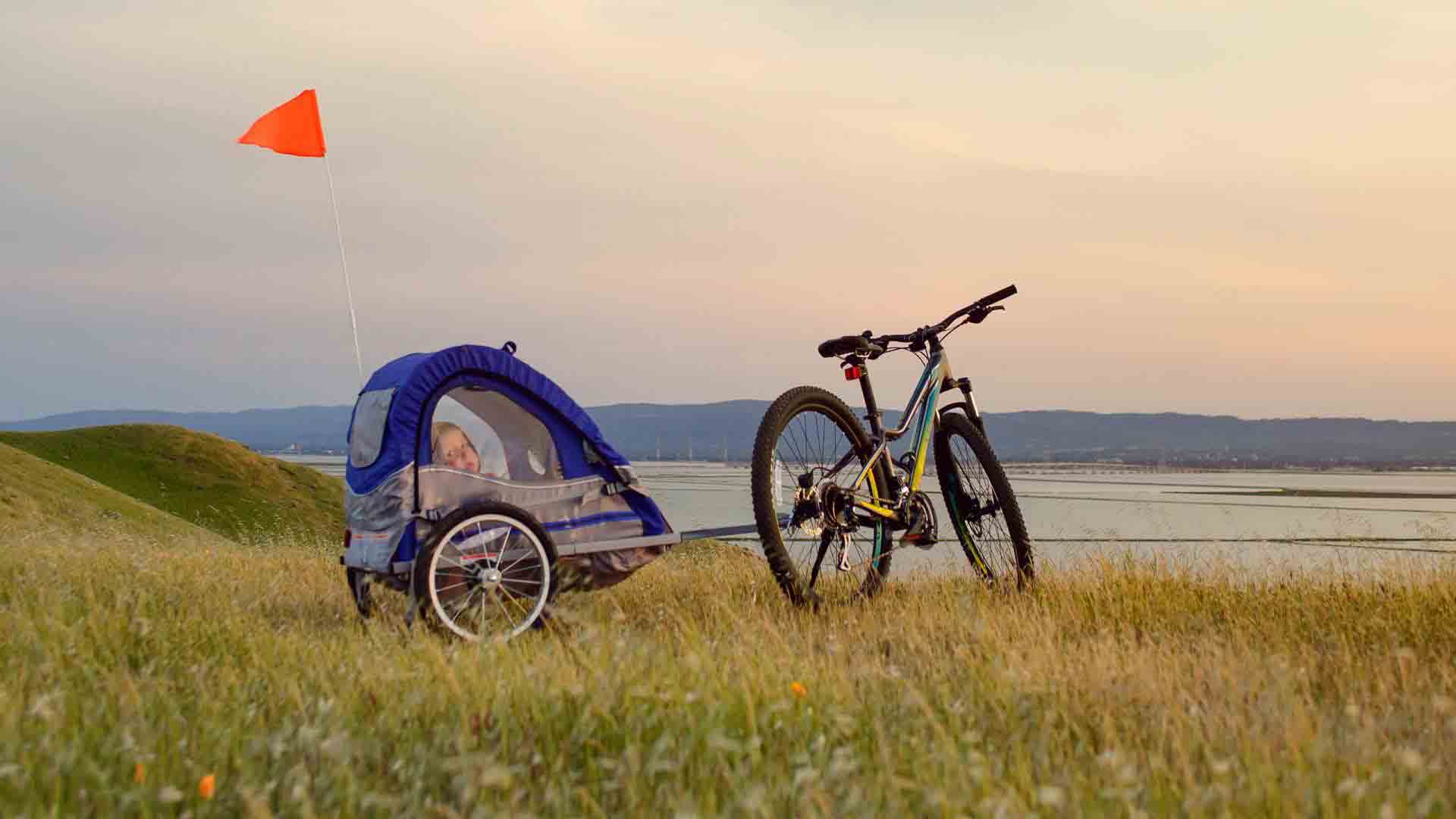 Przyczepka rowerowa dla dziecka