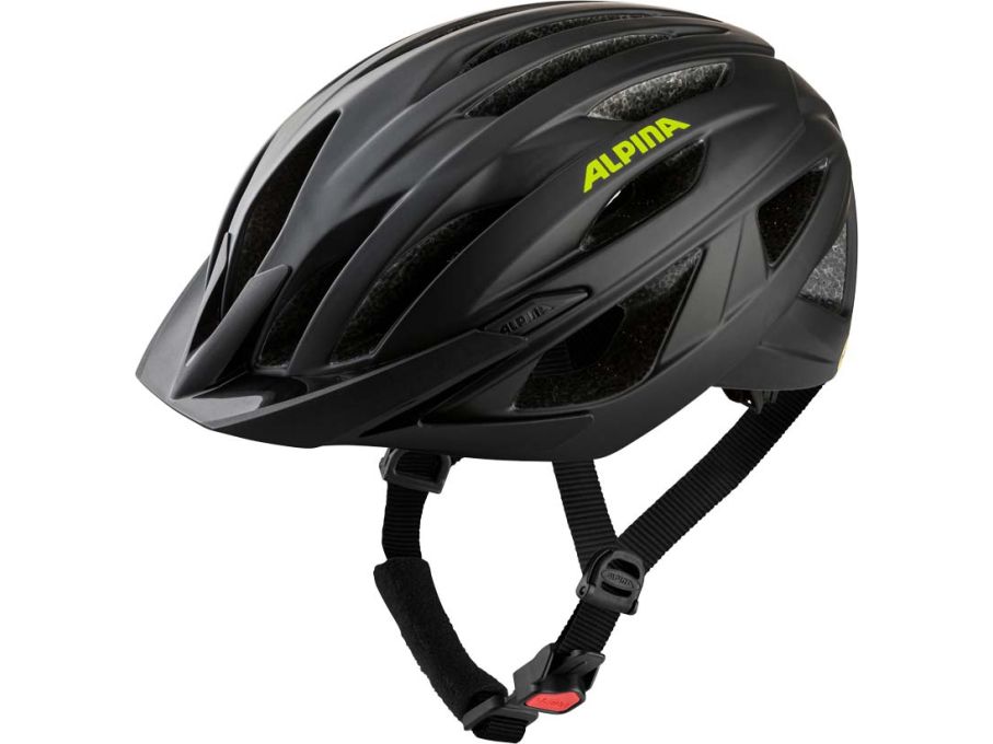 Kask Alpina Parana Black-Neon Yellow Matt