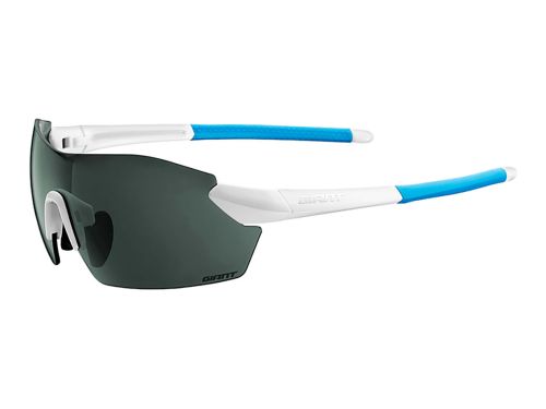 Okulary Giant Apus, White/Cyan Blue